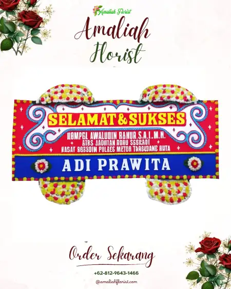 Papan Bunga Ucapan Selamat Nguntoronadi